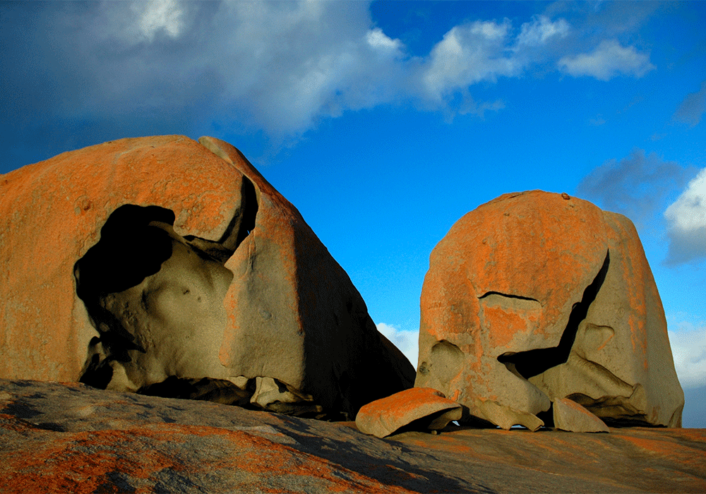 Remarkable Rocks på Kangaroo Islands.
