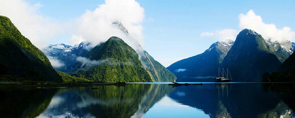 The land of the long white cloud - Nya Zeeland