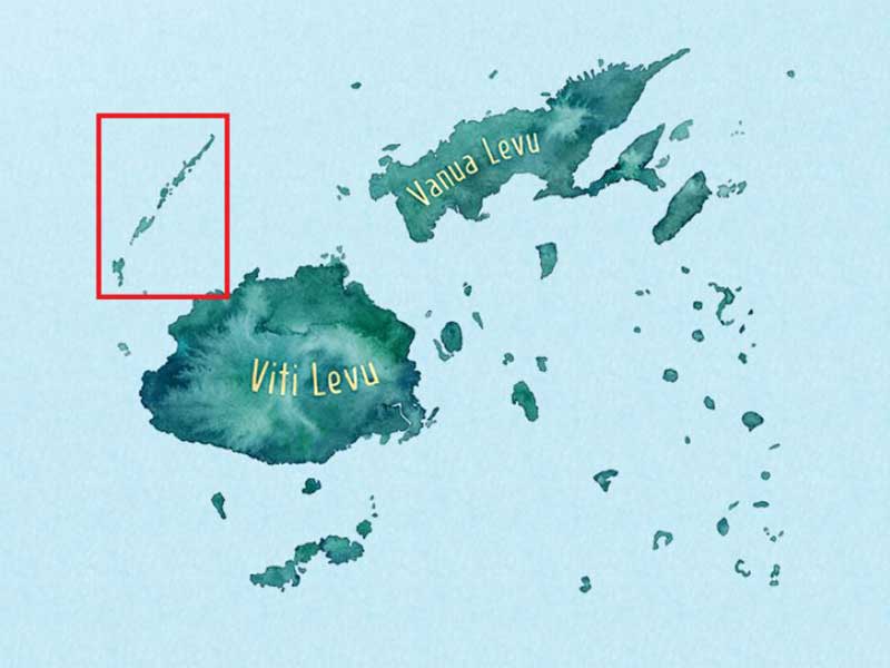 Karta Fiji