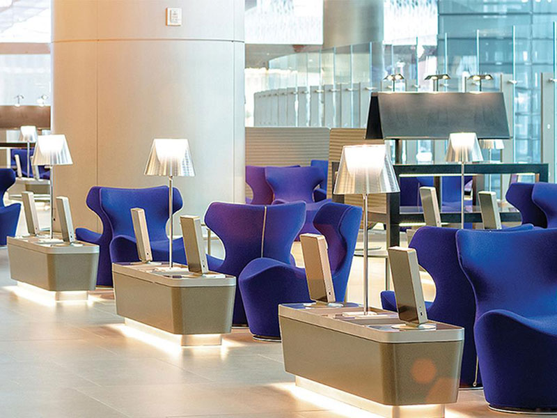 almourjan business class lounge på doha flygplats