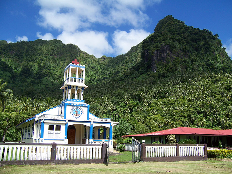 Kyrka på Samoa