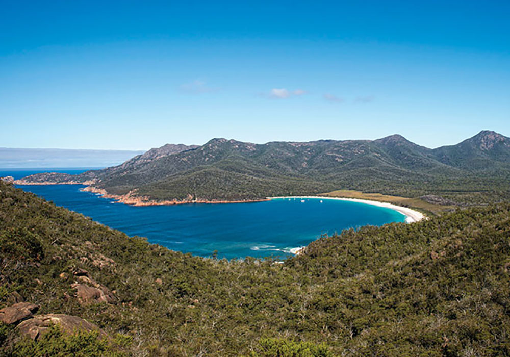 Wineglas Bay Freycinet. Bild: Tourism Australia