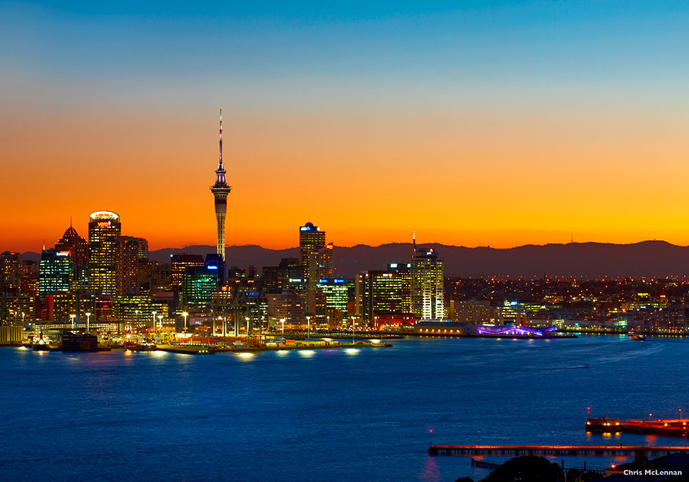 Auckland City New Zealand. Bild: Chris McLennan