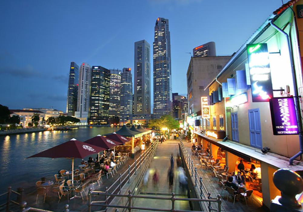 Singapore. Boat Quay