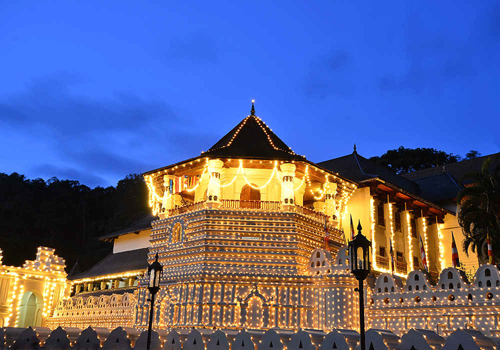 Sri Lanka. Kandy Temple of Tooth